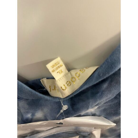 Madden girl blue and white tie die top with matching mask NWT - Picture 2 of 2